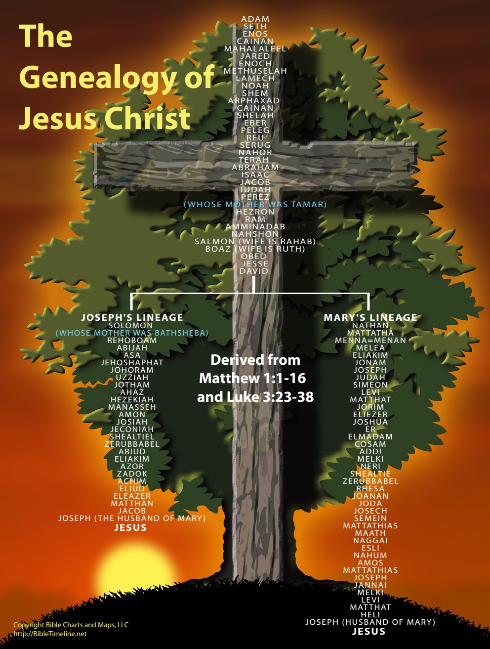 Family Tree Of The Bible. Bible Genealogy | Christ Unite